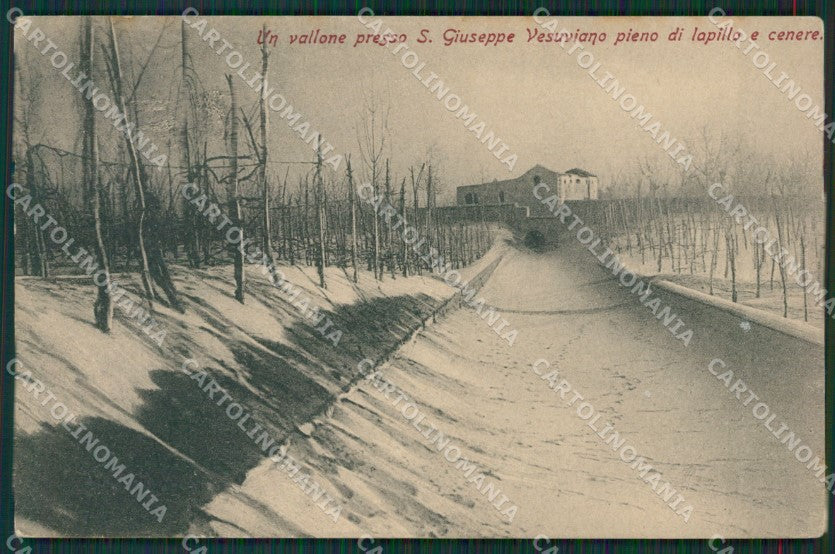 Napoli San Giuseppe Vesuviano cartolina KV6333 – fronte