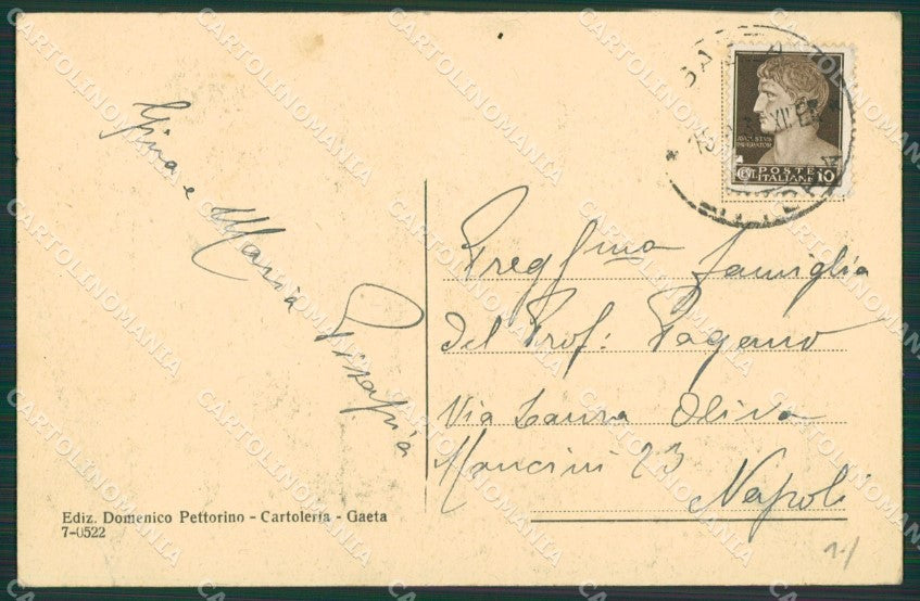 Latina Gaeta cartolina KV6337 – retro