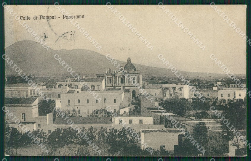 Napoli Pompei Valle di cartolina KV6338 – fronte