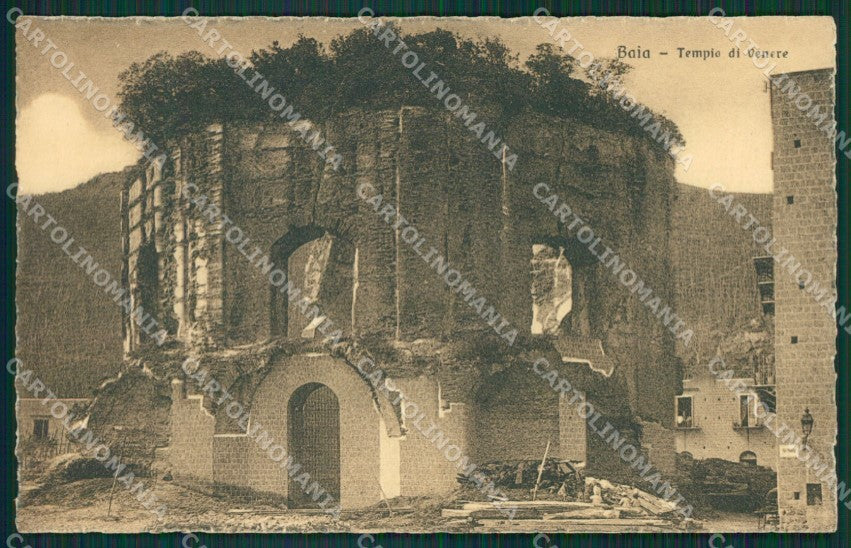 Napoli Bacoli Baia Tempio Venere cartolina KV6352 – fronte