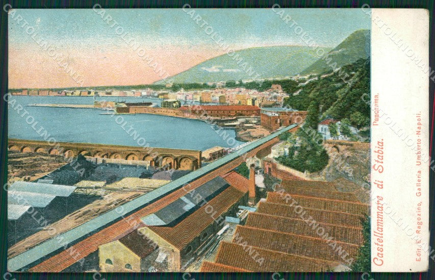 Napoli Castellammare di Stabia cartolina KV6370 – fronte