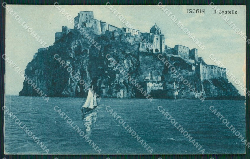 Napoli Ischia Castello di cartolina KV6375 – fronte