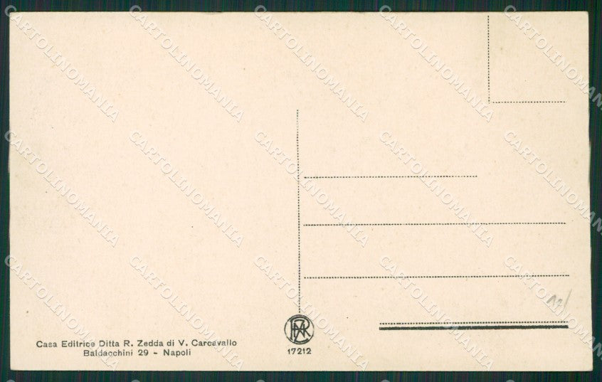 Napoli Ischia Castello di cartolina KV6375 – retro