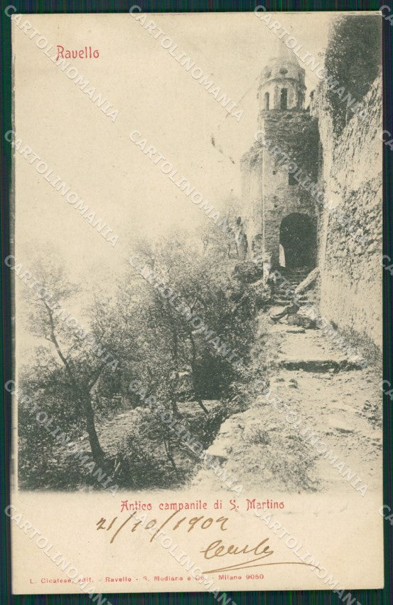 Salerno Ravello cartolina KV6378 – fronte