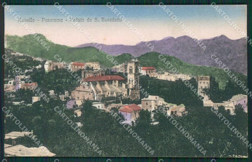 Salerno Ravello San Benedetto cartolina KV6382 – fronte