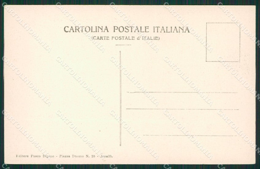 Salerno Ravello cartolina KV6385 – retro