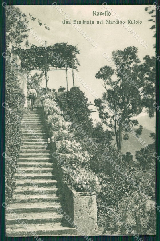 Salerno Ravello Giardino Rufolo cartolina KV6387 – fronte