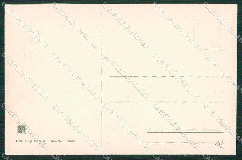Salerno Ravello Giardino Rufolo cartolina KV6387 – retro