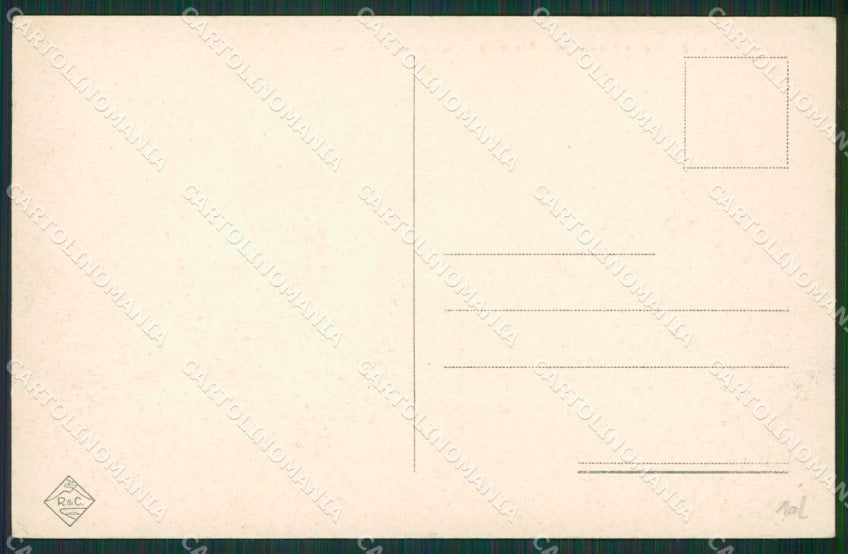 Napoli Capri cartolina KV6395 – retro