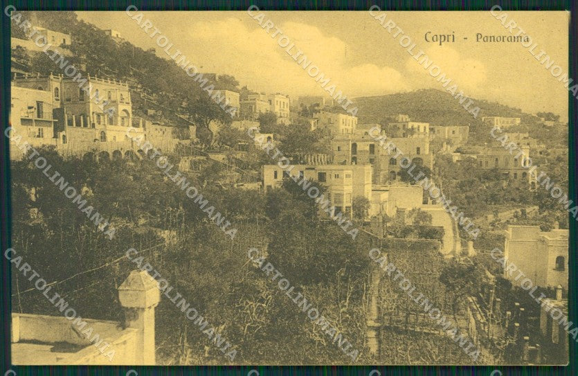 Napoli Capri cartolina KV6397 – fronte