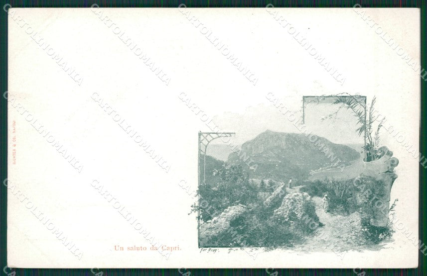 Napoli Capri cartolina KV6398 – fronte