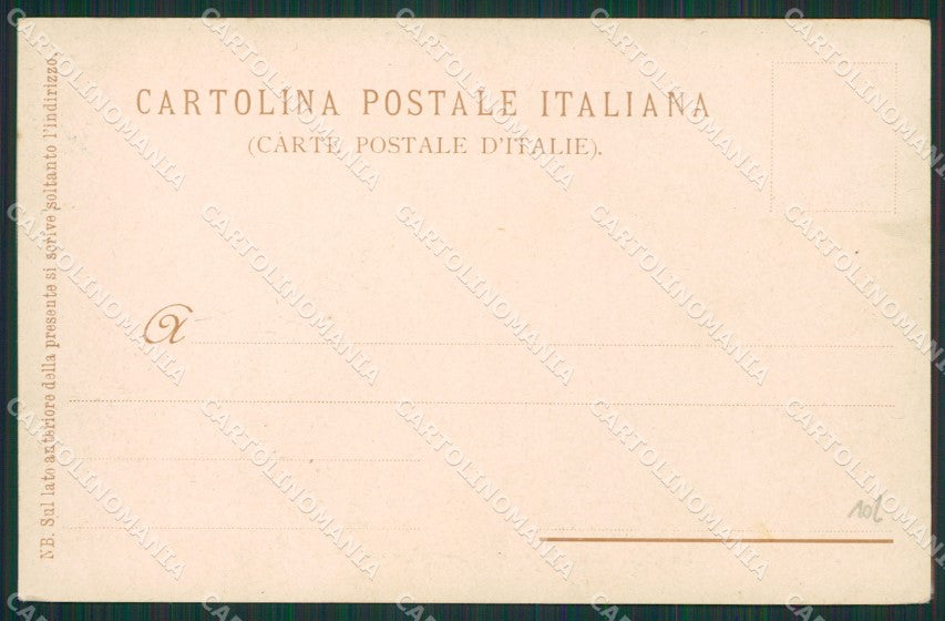 Napoli Capri cartolina KV6398 – retro