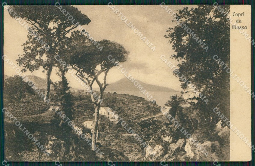 Napoli Capri Massa cartolina KV6408 – fronte