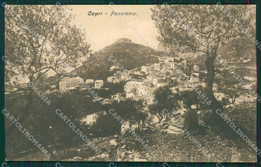 Napoli Capri cartolina KV6409 – fronte