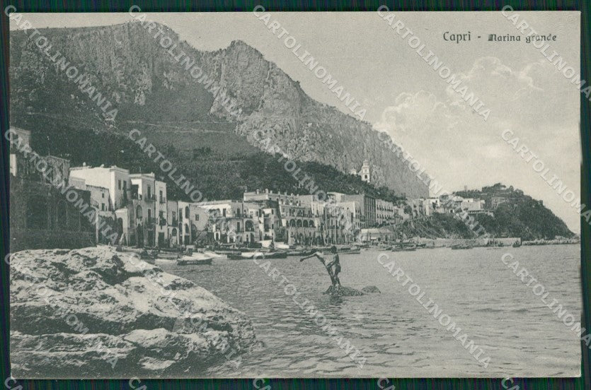 Napoli Capri Marina Grande cartolina KV6412 – fronte