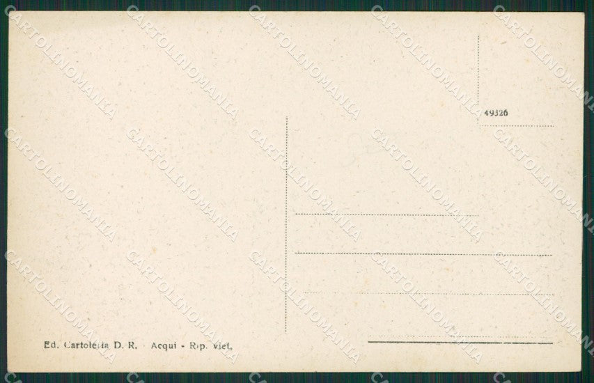 Alessandria Acqui cartolina KV6416 – retro