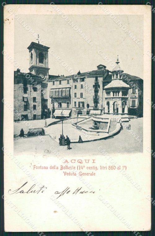 Alessandria Acqui STRAPPINO PIEGHINA cartolina KV6419 – fronte