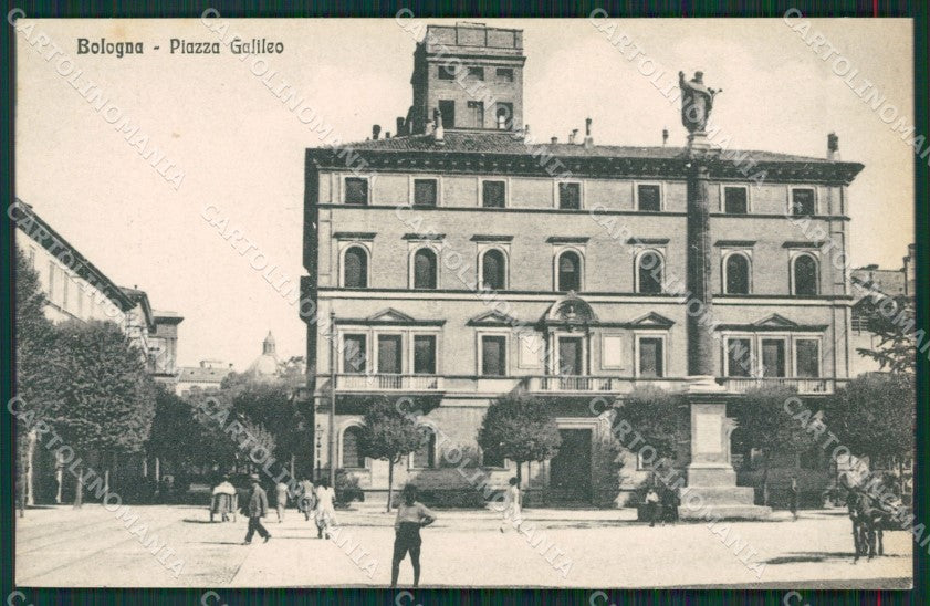 Bologna Città RIFILATA cartolina KV6425 – fronte