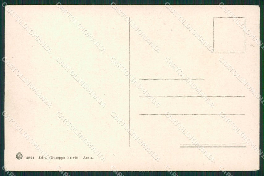 Aosta Città cartolina KV6429 – retro
