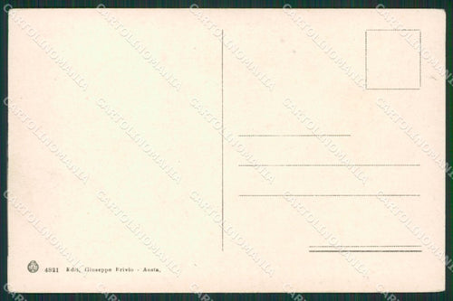 Aosta Città cartolina KV6429 – retro