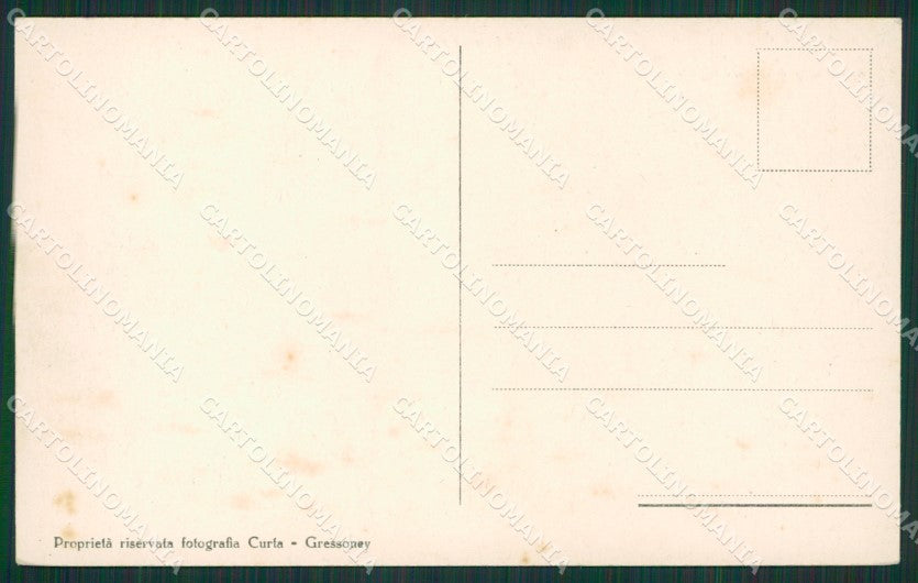 Aosta Gressoney Colle D'Olen cartolina KV6430 – retro