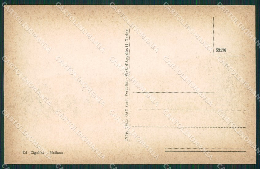 Torino Leumann cartolina KV6437 – retro