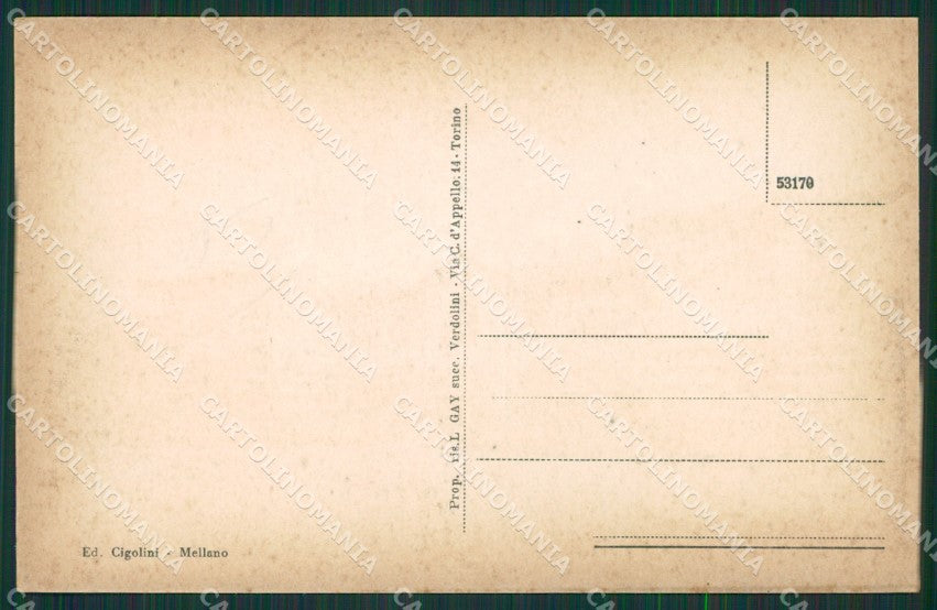 Torino Leumann cartolina KV6438 – retro