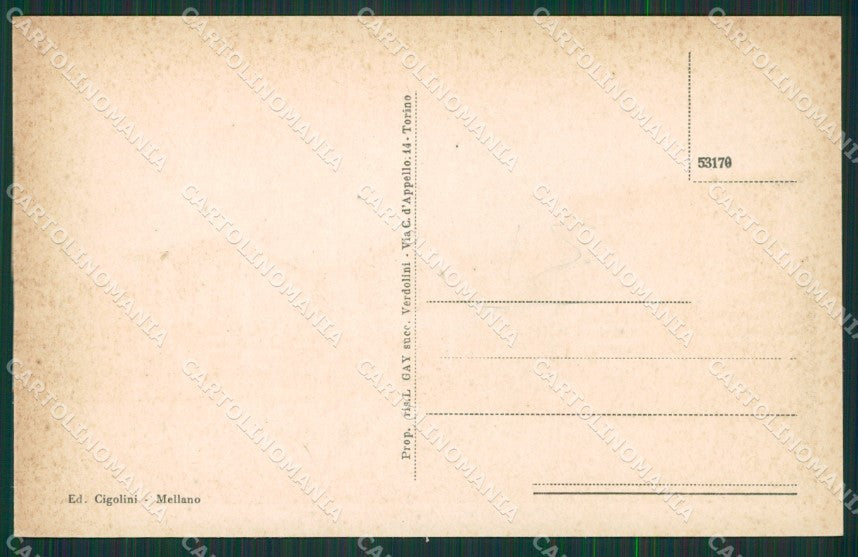Torino Leumann cartolina KV6439 – retro