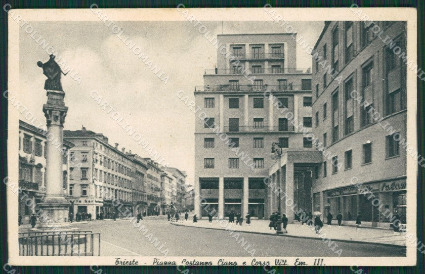 Trieste Città cartolina KV6449 – fronte
