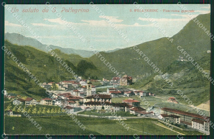 Bergamo San Pellegrino cartolina KV6451 – fronte
