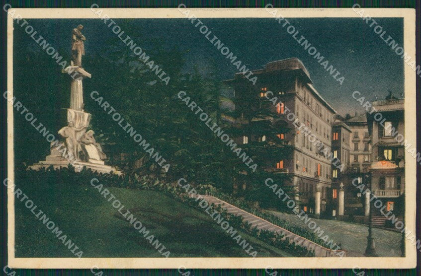 Genova Città Chiaro di Luna cartolina KV6482 – fronte