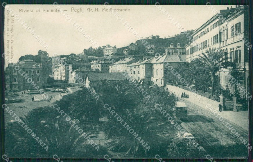 Genova Pegli cartolina KV6488 – fronte