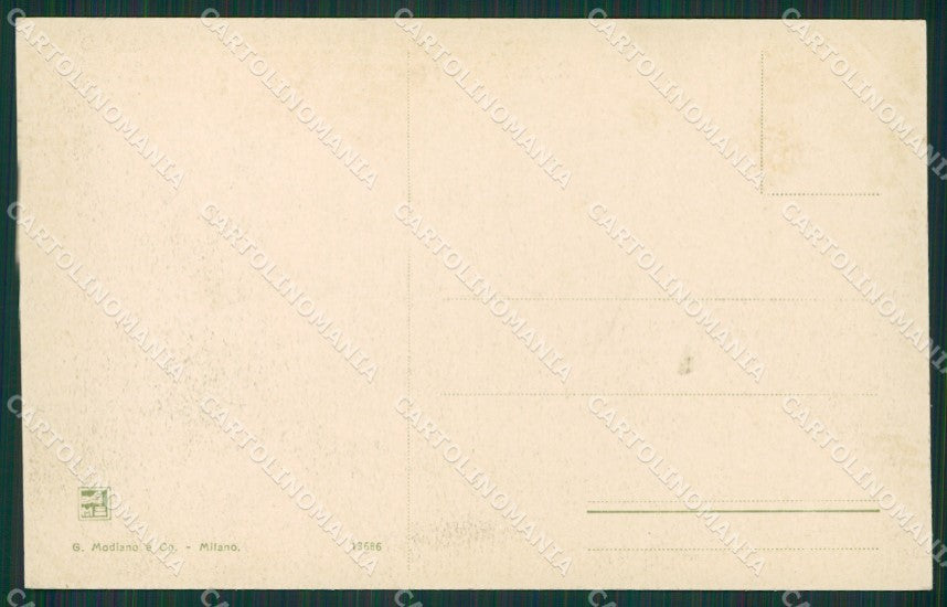Genova Rapallo cartolina KV6489 – retro
