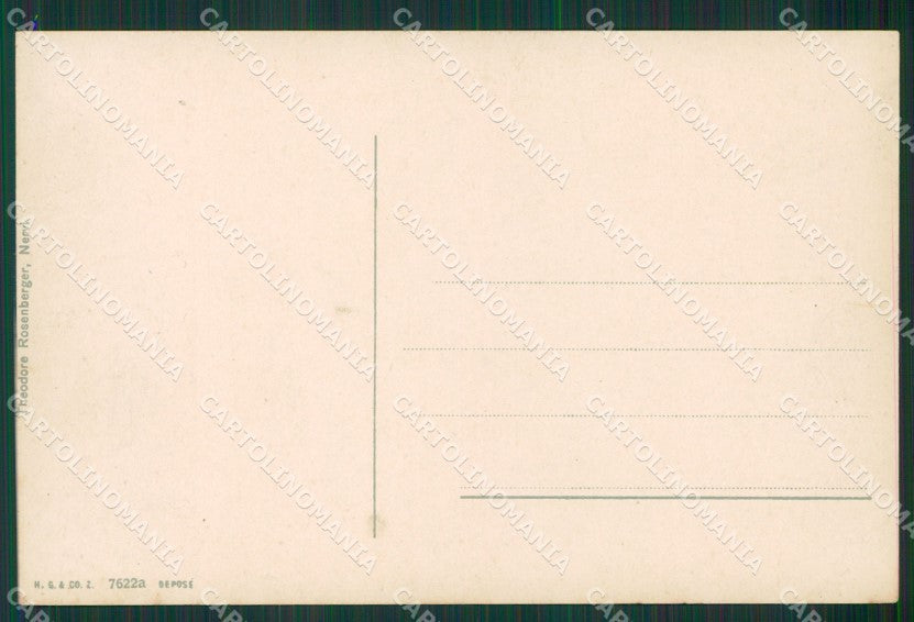 Genova Nervi cartolina KV6492 – retro