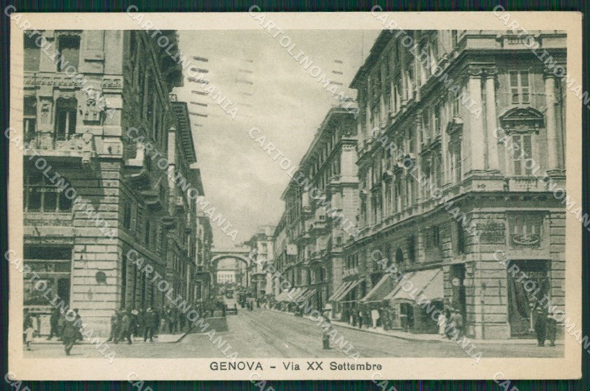 Genova Città cartolina KV6496 – fronte