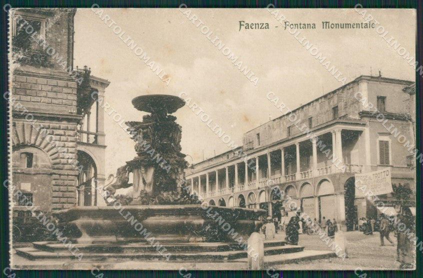 Ravenna Faenza ABRASA cartolina KV6503 – fronte