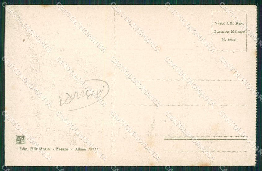 Ravenna Faenza ABRASA cartolina KV6503 – retro