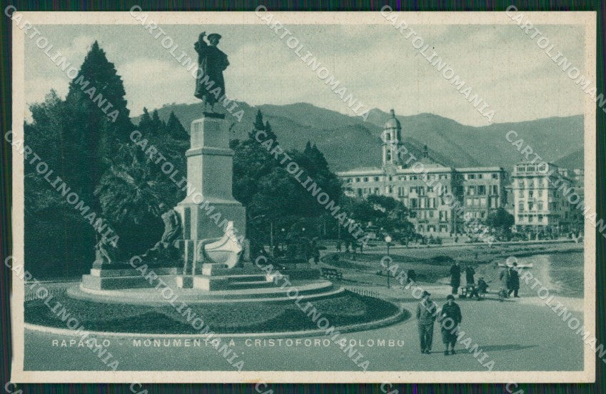Genova Rapallo Colombo cartolina KV6513 – fronte
