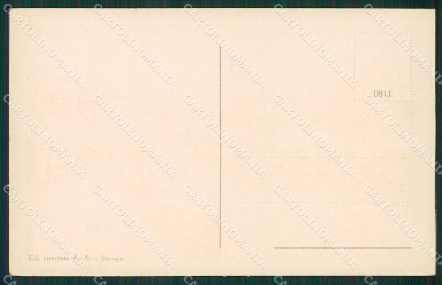 Savona Città Navi cartolina KV6520 – retro