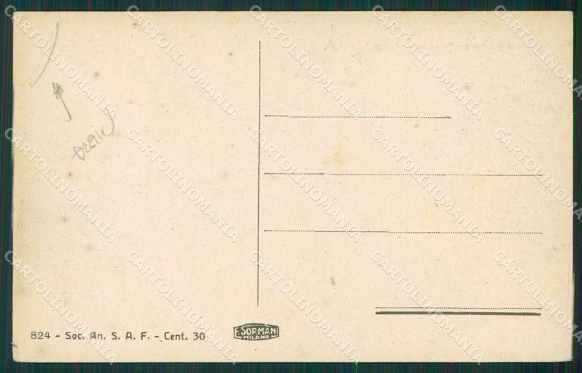 Savona Città PIEGA cartolina KV6521 – retro