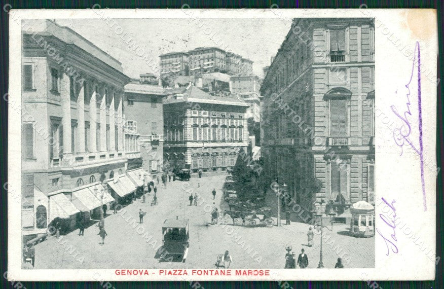 Genova Città cartolina KV6523 – fronte