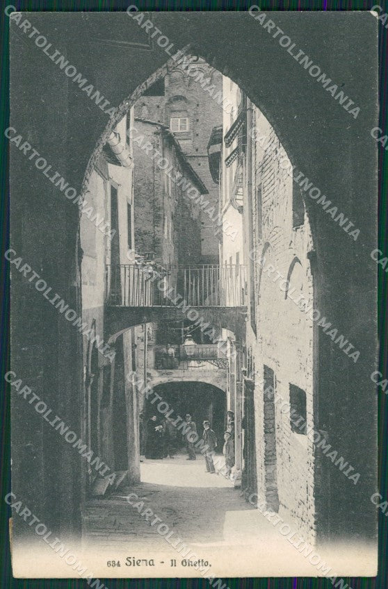 Siena Città Il Ghetto cartolina KV6526 – fronte