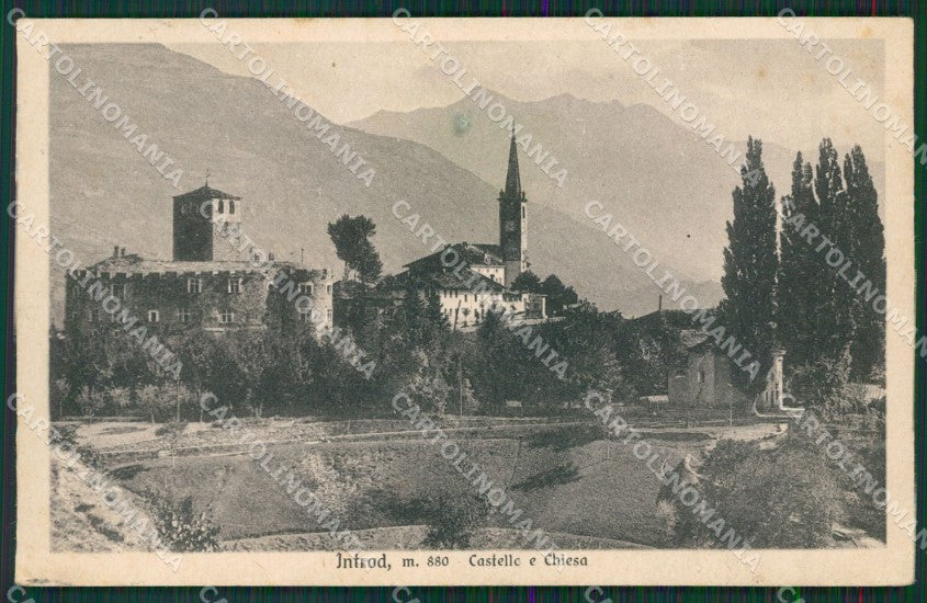 Aosta Introd Castelllo di PIEGHINA cartolina KV6532 – fronte