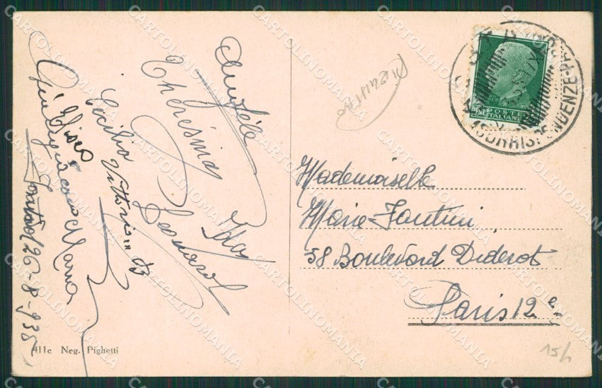 Aosta Introd Castelllo di PIEGHINA cartolina KV6532 – retro
