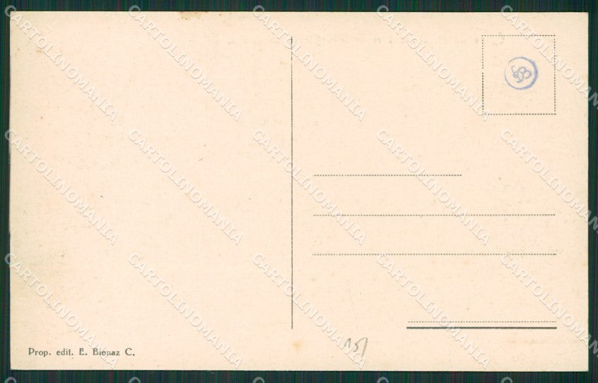 Aosta Saint Nicolas Grivola cartolina KV6537 – retro