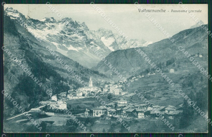 Aosta Valtournenche cartolina KV6546 – fronte