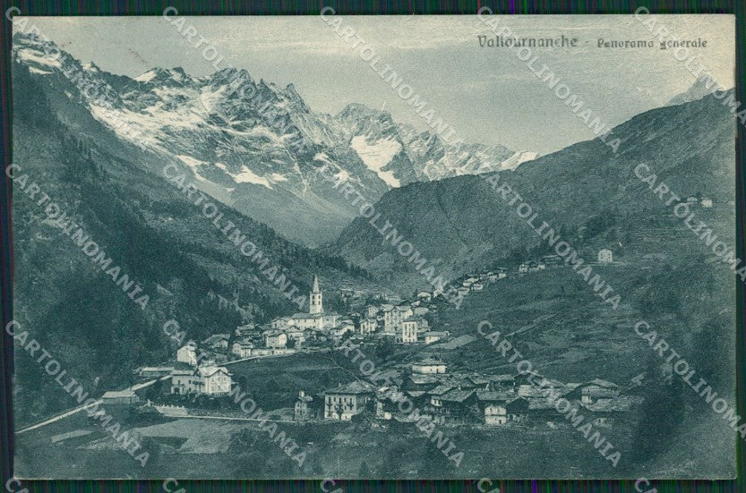 Aosta Vatournenche cartolina KV6547 – fronte