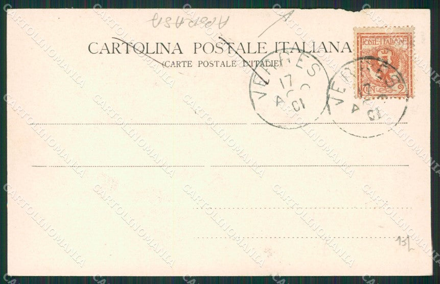 Aosta Verrès ABRASA cartolina KV6576 – retro