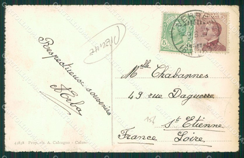 Aosta Verrès PIEGHE cartolina KV6577 – retro