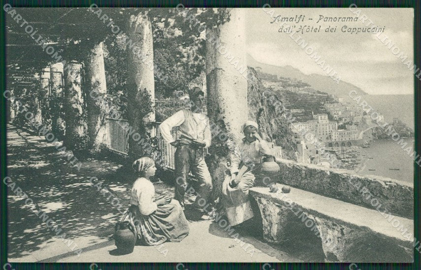 Salerno Amalfi cartolina KV6583 – fronte